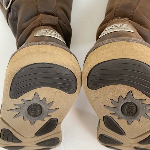 UGG Kensington Shearling Fleece Lined Winter Boots - Picture 3 of 9